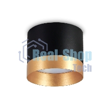 Светильник Ambrella light TN5317 BK/GD черный/золото GX53 D82*70