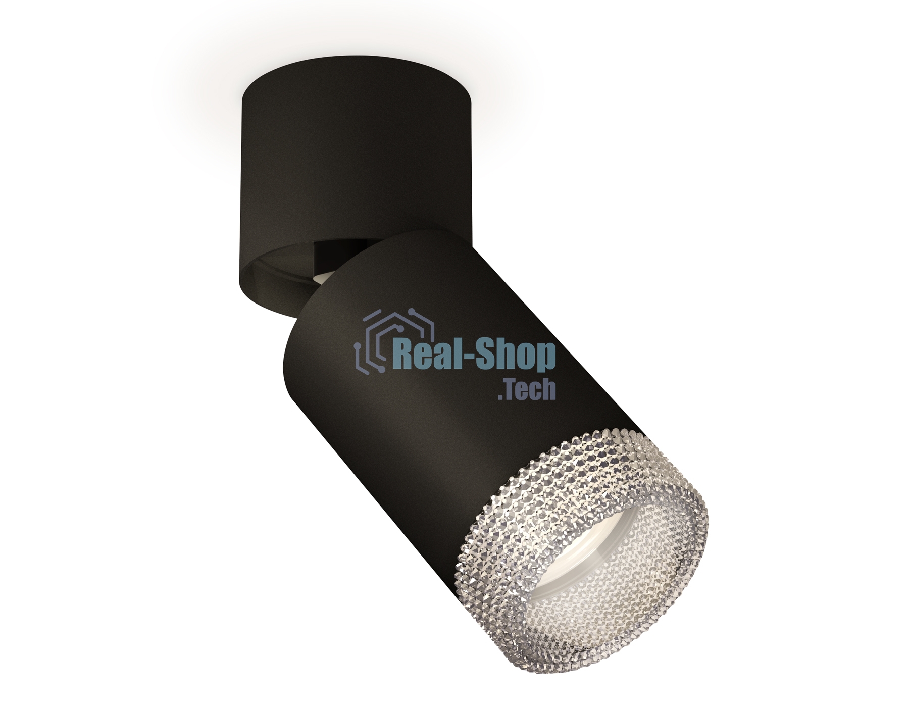 Светильник Ambrella Light XM6313060 SBK/BK/CL черный песок/черный/прозрачный MR16 GU5.3 (A2221, C6313, N6150)