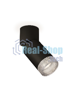 Светильник Ambrella Light XM6313060 SBK/BK/CL черный песок/черный/прозрачный MR16 GU5.3 (A2221, C6313, N6150)