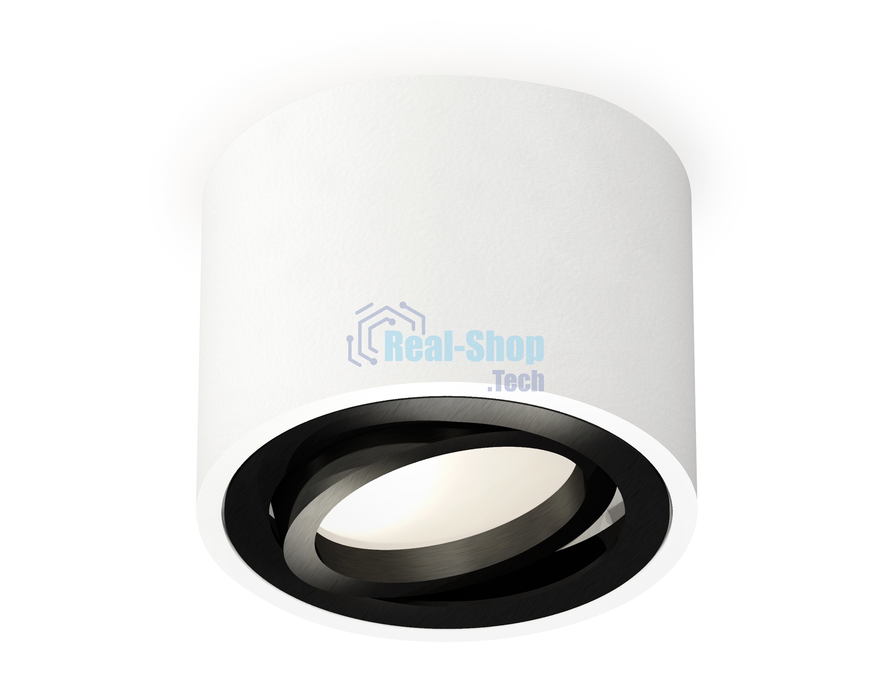Светильник Ambrella Light XS7510002 SWH/PBK белый песок/черный полированный MR16 GU5.3 (C7510, N7002)