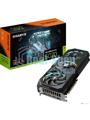 Видеокарта Gigabyte PCI-E GV-N5070GAMING OC-12GD 1.0 NVIDIA GeForce RTX 5070 12Gb 192bit GDDR7 2805/28000 HDMIx1 DPx3 HDCP Ret