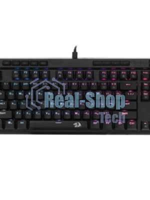 REDRAGON ECLIPSE PRO RU механическая клавиатура (BT/Radio/USB, RGB, Lion L switch, LCD дисплей, металл. корпус, черная)