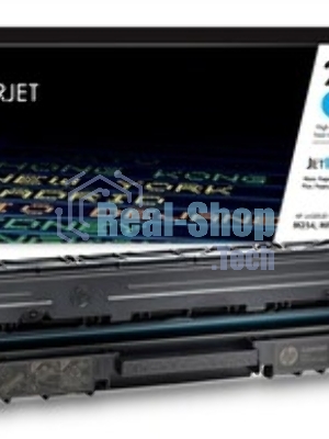 Картридж лазерный HP CF541X (HP 203X) голубой для HP LaserJet M254/M280/M281 2500 страниц.