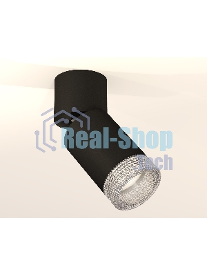 Светильник Ambrella Light XM6313060 SBK/BK/CL черный песок/черный/прозрачный MR16 GU5.3 (A2221, C6313, N6150)