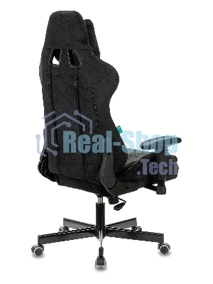 Кресло Бюрократ VIKING KNIGHT LT20 FABRIC черный, ткань, 120 кг, механизм качания