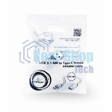 Переходник USB Cablexpert A-USB3-AMCF-01, USB 3.0M/USB Type-C, пакет