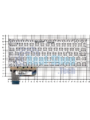Клавиатура для ноутбука Asus Zenbook UX21A черная