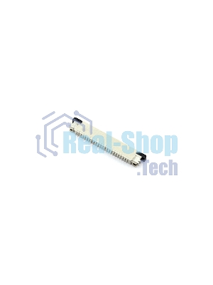 Разъем FPC Half Coverage Bottom Contact 0.8K-BX-24PWB 24 pin высота 2мм шаг 0,8мм
