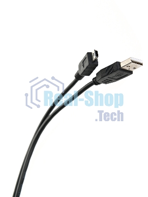 Кабель USB 2.0 A-->mini-B 5P (1.8 м) черный, Telecom TC6911BK-1.8M