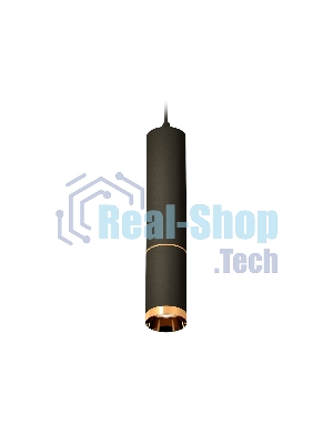 Светильник Ambrella Light XP6323020 SBK/PYG черный песок/золото желтое полированное MR16 GU5.3
