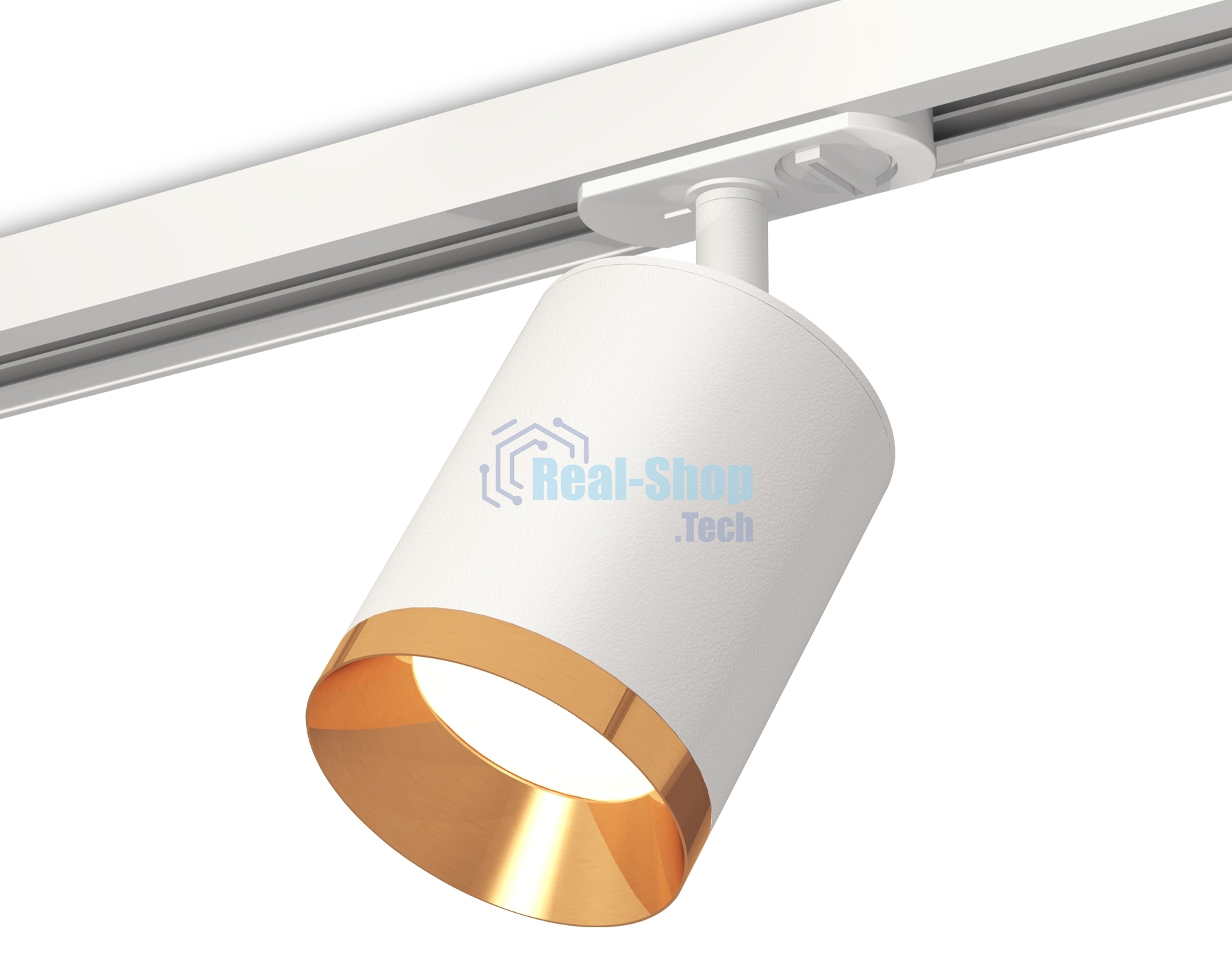 Светильник Ambrella light XT7421004 SWH/PYG белый песок/золото желтое полированное MR16 GU5.3 (A2536, C7421, N7034)