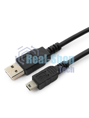 Кабель Gembird/Cablexpert USB 2.0, мультиразъем USB, AM/miniB 5P, 30см, пакет
