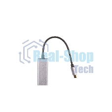 Кабель-переходник USB 3.1 Type-C -->RJ-45 1000Mbps Ethernet, Aluminum Shell, 0.15м VCOM DU320M