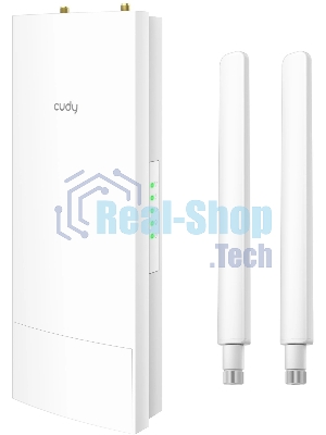 Повторитель беспроводного сигнала Cudy AP1300 Outdoor AC1200 Wi-Fi белый