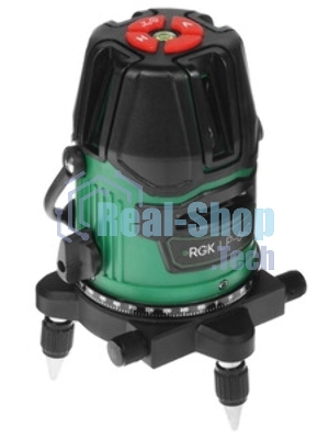 Лазерный построитель плоскостей RGK LP-64G дальность: 30/70 м, точность мм/м 1/5