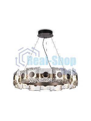 Светильник Ambrella light LH31030 GR/SM серый/дымчатый 72W 3000K D700*150