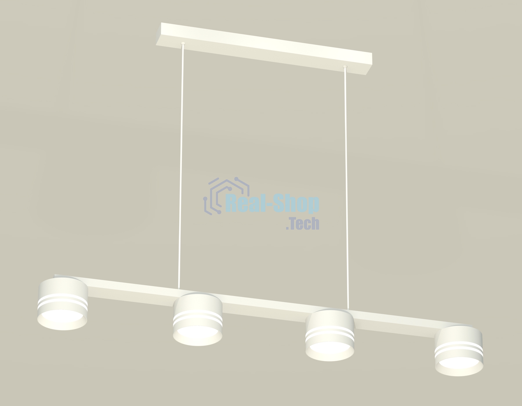 Светильник Ambrella light XB9151204/4 SWH/FR белый песок/белый матовый GX53 (C9151, N8477)