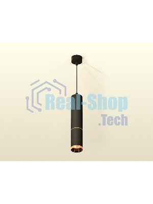 Светильник Ambrella Light XP6323020 SBK/PYG черный песок/золото желтое полированное MR16 GU5.3