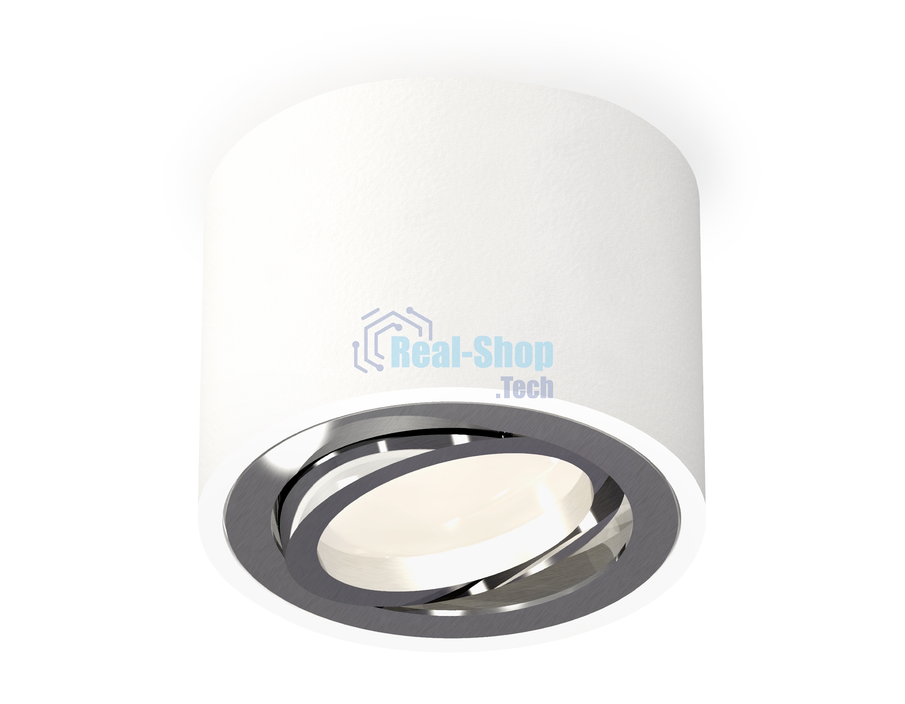 Светильник Ambrella Light XS7510003 SWH/PSL белый песок/серебро полированное MR16 GU5.3 (C7510, N7003)