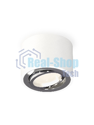 Светильник Ambrella Light XS7510003 SWH/PSL белый песок/серебро полированное MR16 GU5.3 (C7510, N7003)