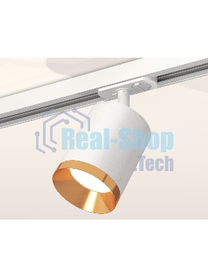 Светильник Ambrella light XT7421004 SWH/PYG белый песок/золото желтое полированное MR16 GU5.3 (A2536, C7421, N7034)