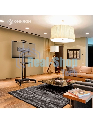 Мобильная стойка ONKRON TS1551 черный