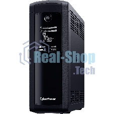 Источник бесперебойного питания UPS CyberPower VP1200EILCD Line-Interactive 1200VA/720W USB/RS-232/RJ11/45 (4 + 4 IEC С13)