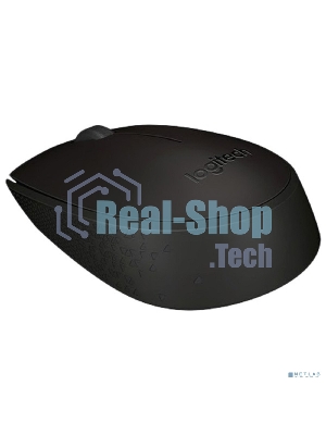 Мышь беспроводная Logitech B170 черный, 1000 dpi, радиоканал, USB, кнопки - 3
