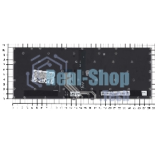 Клавиатура для ноутбука Lenovo 920-13IKB черная с подсветкой