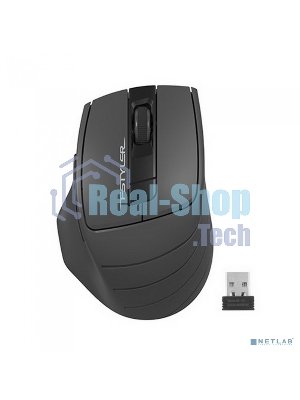 Мышь беспроводная A4Tech Fstyler FG30S серый, 2000 dpi, радиоканал, USB, кнопки - 6