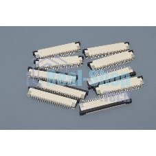 Разъем FPC Half Coverage Top Contact 1.0K-BS-20PWB 20 pin высота 2мм шаг 1мм 10 шт