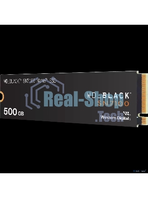 Накопитель SSD Western Digital черный SSD SN7100 M2.2280 PCIe 4.0 500Gb, 6800MBs/5000MBs, TbW 300, WDS500G4X0E, 1 year
