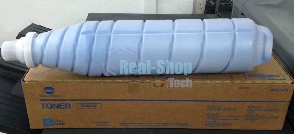 Тонер-картридж Konica-Minolta bizhub PRESS C1085/C1100 синий TN-622C