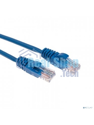 Патч-корд U/UTP Rexant cat.6, RJ45-RJ45, неэкранированный, 26AWG, LSZH, синий, 5 м