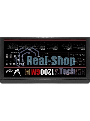 Блок питания Aerocool/Formula 1200W Retail KCAS PLUS 1200GM, 80 PLUS Gold, ATX v2.4, модульный, fan 14cm, 8x PCI-E [6+2-Pin], 10x SATA, 6x MOLEX