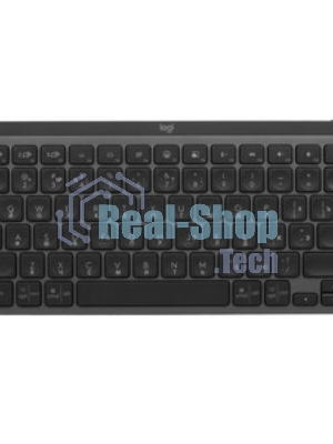 Клавиатура беспроводная Logitech MX Keys Mini (920-010501), USB, Bluetooth/Радиоканал, темно-серый/черный