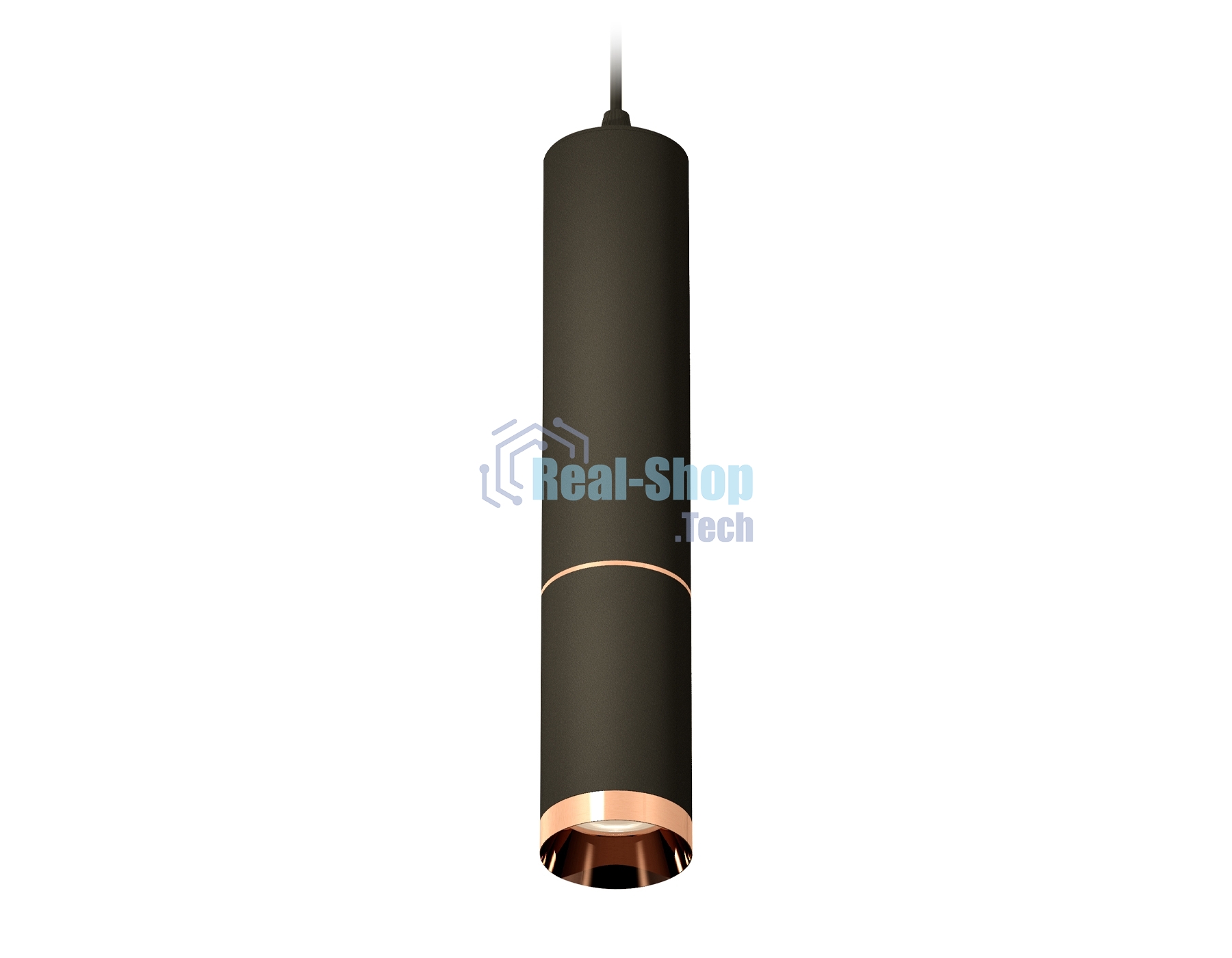 Светильник Ambrella Light XP6323030 SBK/PPG черный песок/золото розовое полированное MR16 GU5.3