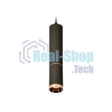 Светильник Ambrella Light XP6323030 SBK/PPG черный песок/золото розовое полированное MR16 GU5.3