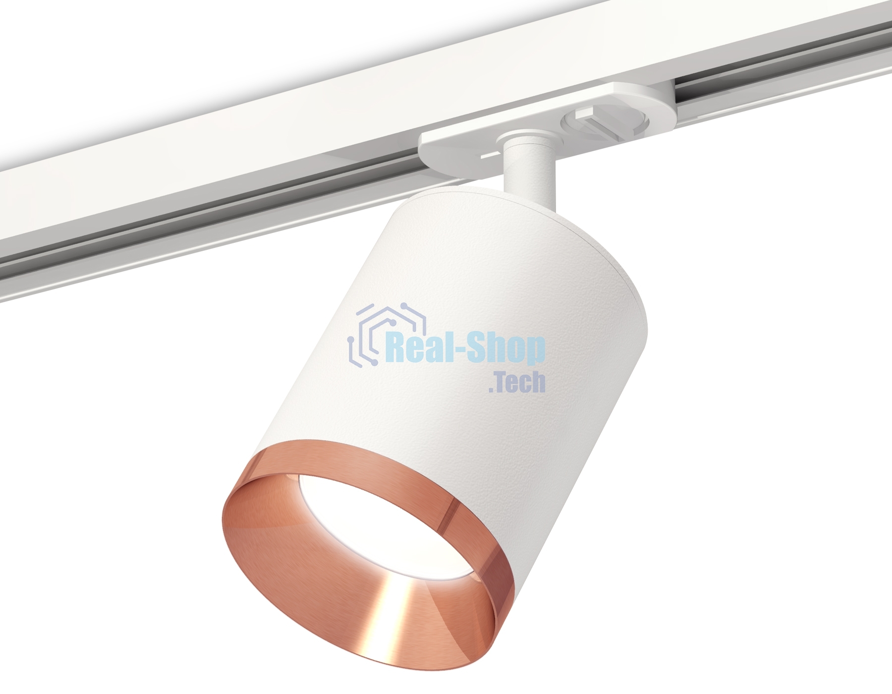 Светильник Ambrella light XT7421005 SWH/PPG белый песок/золото розовое полированное MR16 GU5.3 (A2536, C7421, N7035)