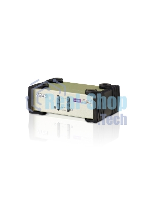 Переключатель ATEN KVM Switch CS82U-AT KVM-переключатель, VGA/SVGA+KBD+MOUSE, 1> 2 блока/порта/port PS2/USB, с KVM-шнурами PS2/USB 2х1.2м