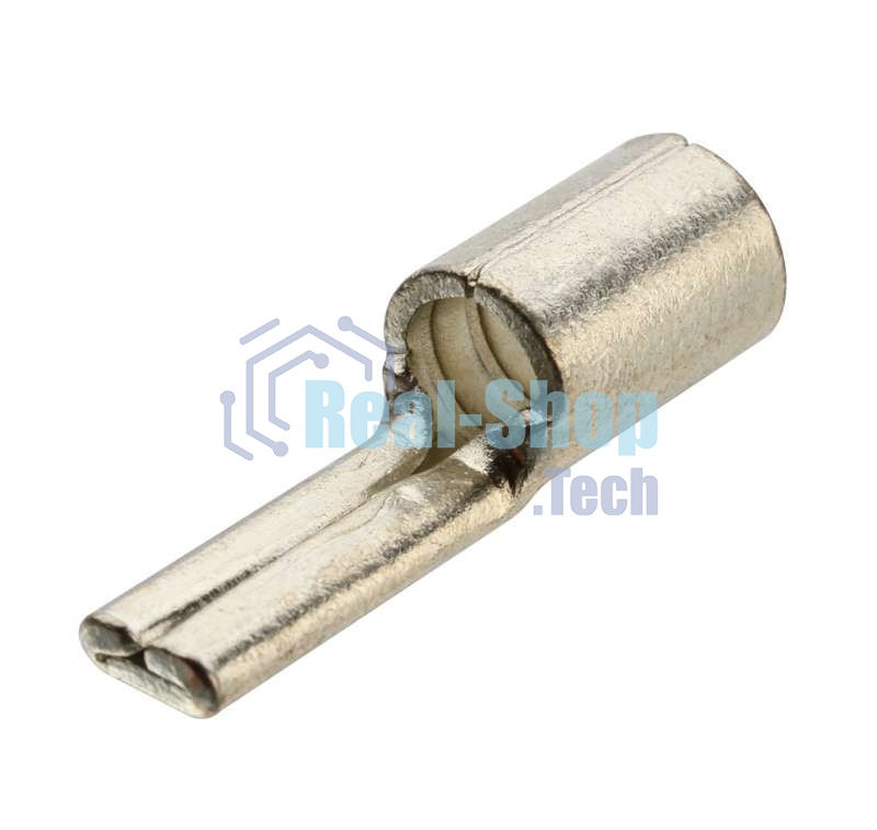Наконечник штифтовой плоский КВТ НШП-25 50310