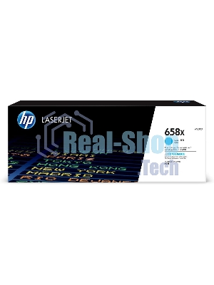 Картридж лазерный HP 658X W2001X голубой для HP CLJ Enterprise M751 (28000 стр.)