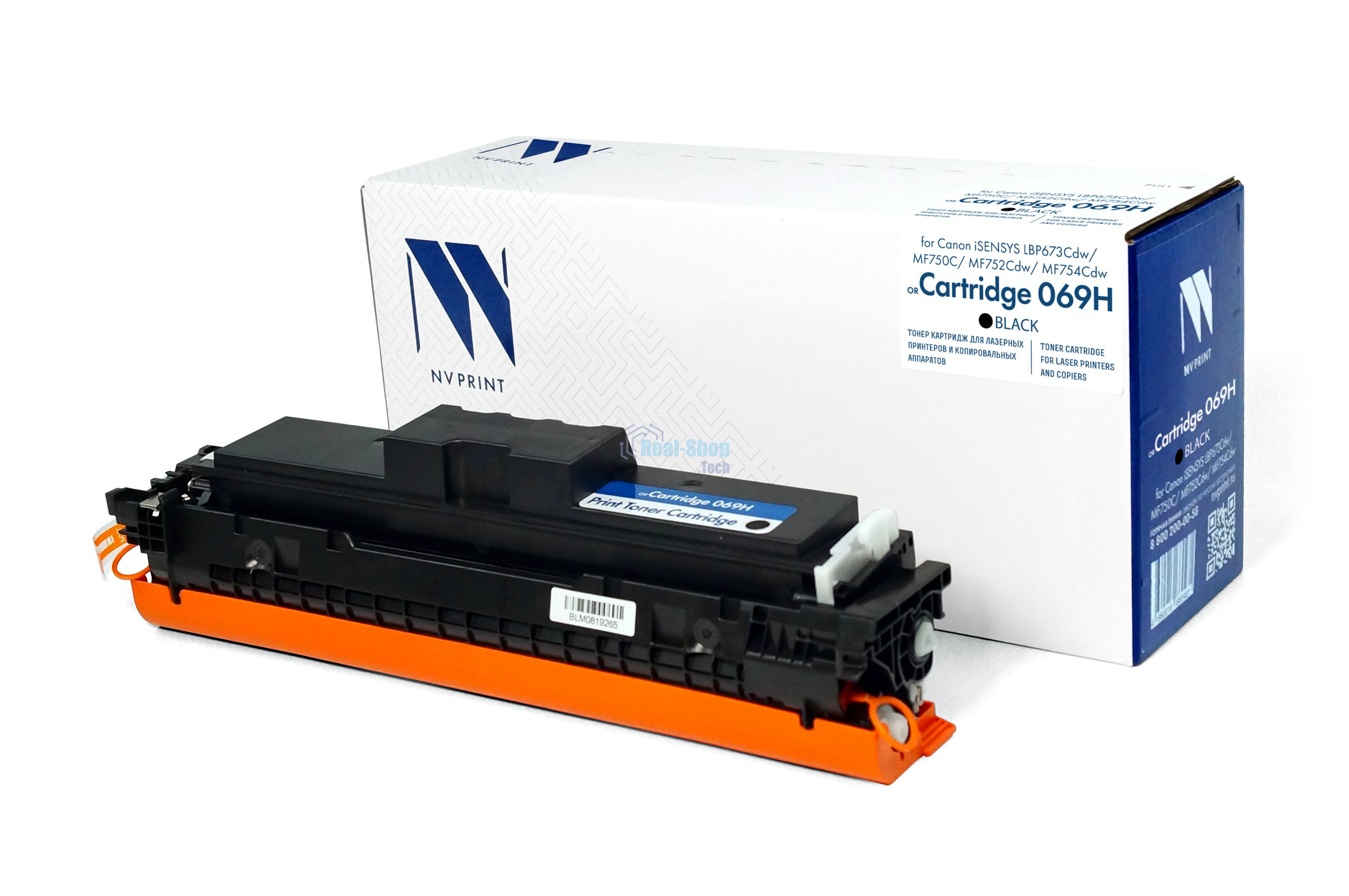 Картридж лазерный NVPrint совместимый NV-069H Black для Canon iSENSYS LBP673Cdw/MF750C/MF752Cdw/MF754Cdw (7600k)