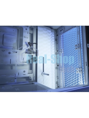 Компьютерный корпус без блока питания Corsair Frame 4000D, Midi-Tower, TG, no fan, 2xUSB-A 3.2, 1xUSB 3.2 Type-C, E-ATX, ATX, mATX, mITX White