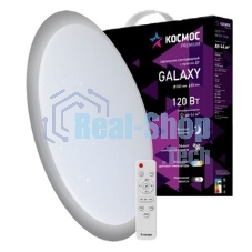 Настенно-потолочный светодиодный светильник Космос KSGala120W белый