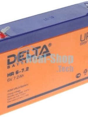 Батарея для ИБП Delta HR 6-7.2 (7.2 А\ч, 6В)
