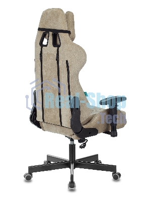 Кресло Бюрократ VIKING KNIGHT LT21 FABRIC песочный, ткань, 120 кг, механизм качания