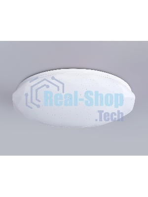 Светодиодный светильник RGB Ambrella light FZ418 WH белый IP20 66W 3000K-6500K+RGB D480*65 (ПДУ ИК)