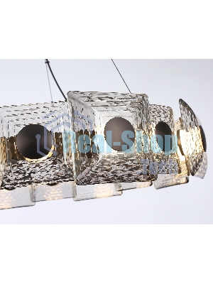 Светильник Ambrella light LH31030 GR/SM серый/дымчатый 72W 3000K D700*150