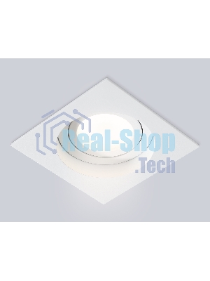 Встраиваемый поворотный точечный светильник Ambrella light TN102757 WH белый IP20 GU5.3 100*100*32